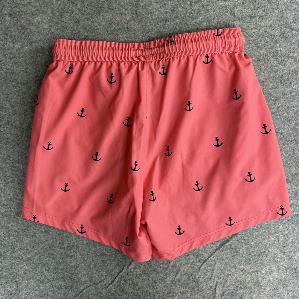 Maamgic Swim Trunks‎ Shorts Mens Large Coral Anchors Quick Dry Lined Nautical - Picture 4 of 5